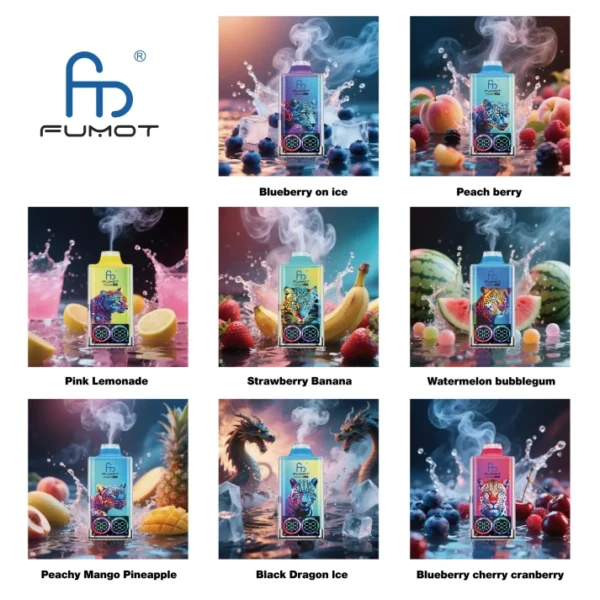 Fumot 40K Leopard Disposable Vape