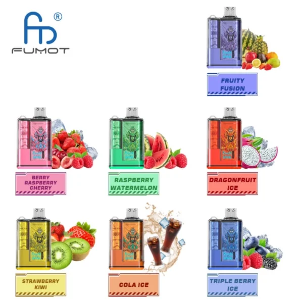 Fumot Crystal 12000 Disposable Vape Box - 20ML